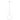 Technical drawing of the Penta MoM Glossy Fatty pendant with dimensions