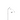 Technical drawing of the Penta Spoon table lamp with dimensions