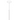 Dimension drawing of the Penta Storm Medium pendant, 16.5 in (42 cm) stem