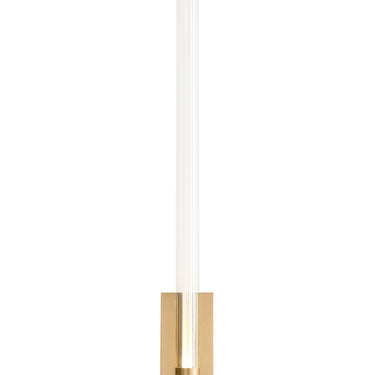 Luxury ADA Compliant LED Wall Fixture – Visual Comfort Phobos 1 Light in Brass