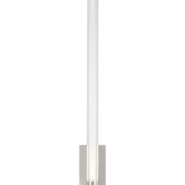 Slim Profile LED Wall Sconce with Clear Glass – Phobos 1 Light by Kelly Wearstler
