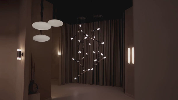Trace Free Fall chandelier video