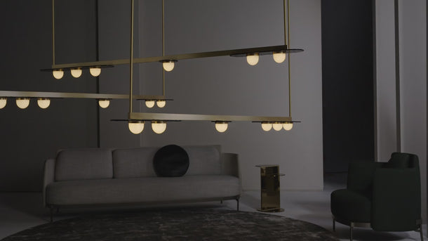 Modulo horizontal pendant by Federico Peri for CTO Lighting, product film from the maker