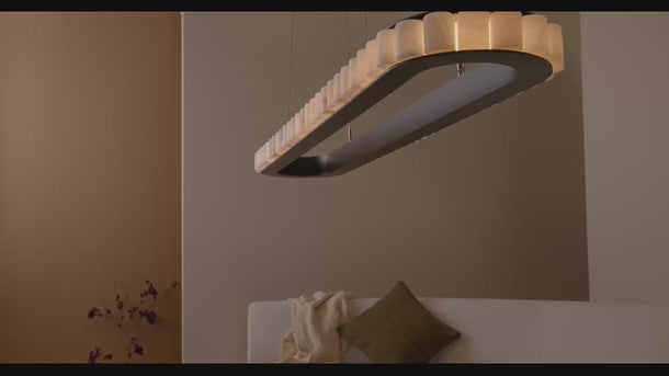 Avalon Oval chandelier video