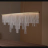 Cascata Long chandelier by CTO Lighting