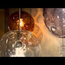 Video showcasing the Bombay lighting collection by Besa Lighting with decorative glass pendants