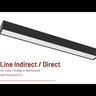 Watch: Nora "L" Shaped L-Line LED Indirect/Direct Linear, 3781lm / Selectable CCT