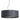 Kerflights D9 felt drum pendant by Graypants, 33 in wide, dark gray felt, lit