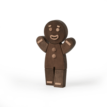 Boyhood Gingerbread Man Smoked Oak Object – Large, Boyhood Denmark