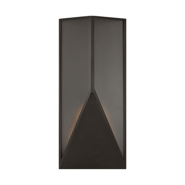 Punto 22 dimmable LED wall sconce showcasing sleek design and integrated warm white 2700K light