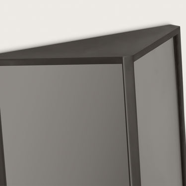 Contemporary Punto 22 wet-rated LED wall fixture in bronze ideal for humid bathrooms or exterior home facades.
