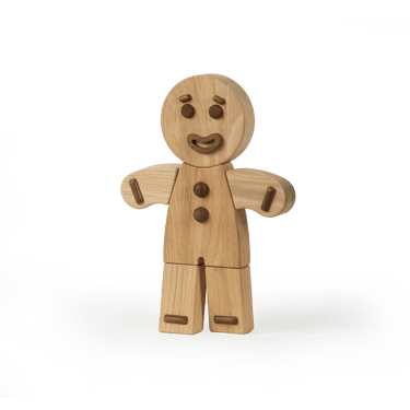 Boyhood Gingerbread Man Oak Object – Large, Boyhood Denmark