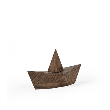 Boyhood Admiral Paper Boat Smoked Oak Object – Large, Boyhood Denmark