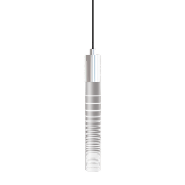 Compact Modern LED Pendant with Optical Acrylic Diffuser