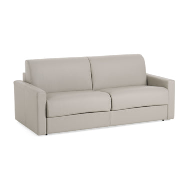 Lamod Italia Revers Italian Grey Leather Queen Sofabed