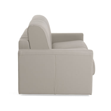 Lamod Italia Revers Italian Grey Leather Queen Sofabed