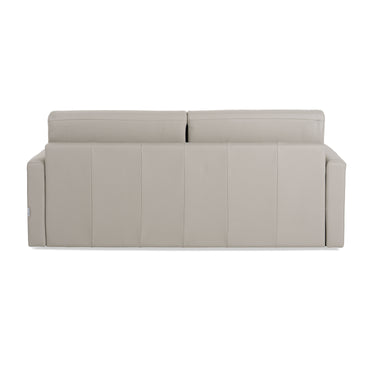 Lamod Italia Revers Italian Grey Leather Queen Sofabed