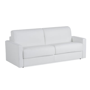 Lamod Italia Revers Italian White Leather Queen Sofabed