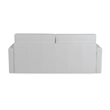 Lamod Italia Revers Italian White Leather Queen Sofabed