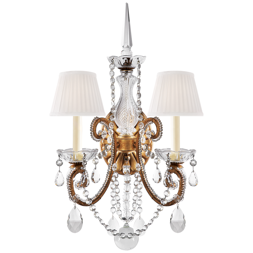 Adrianna Double Sconce | Visual Comfort Modern