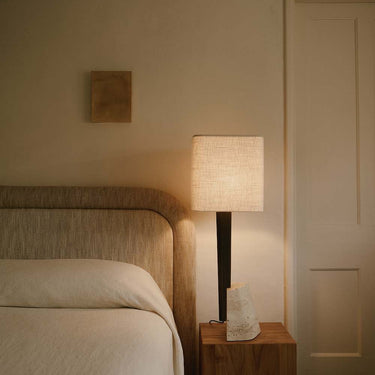 Roc table lamp in a styled interior, view 1