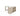 Nova Domus Roma Glass Faux Travertine Reversible Desk