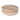 Nova Domus Roma Faux Travertine Round Coffee Table