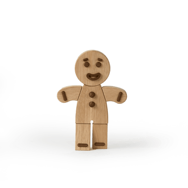 Boyhood Gingerbread Man Oak Object – Small, Boyhood Denmark