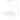 Sagrada 36 Two-Tier Chandelier dimensions diagram: 36 inches in diameter, 13.7 inches tall, minimum height 25.5 inches
