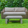 Renava Sapelo Outdoor Beige Wicker Sofa