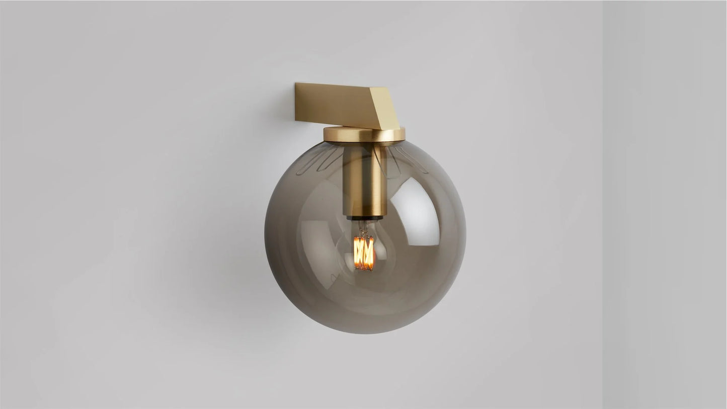 Gaia Plate Wall Sconce by CTO Lighting