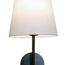 Emily Cordless Wall Sconce in sleek black finish by Modern Lantern