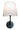 Emily Cordless Wall Sconce in sleek black finish by Modern Lantern