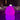 Smart & Green Rock lamp glowing magenta in a pool at night