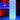 Smart & Green Tower lamp glowing cyan at a pool edge at night