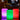 Smart & Green Tower XXS cylinder lamps glowing pink, green and red