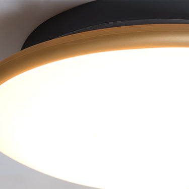 Silk Opal/Gold cap glowing, close-up | Besa Lighting