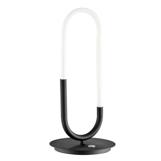Single Clip LED Table Lamp Matte Black - Smart Lighting 1