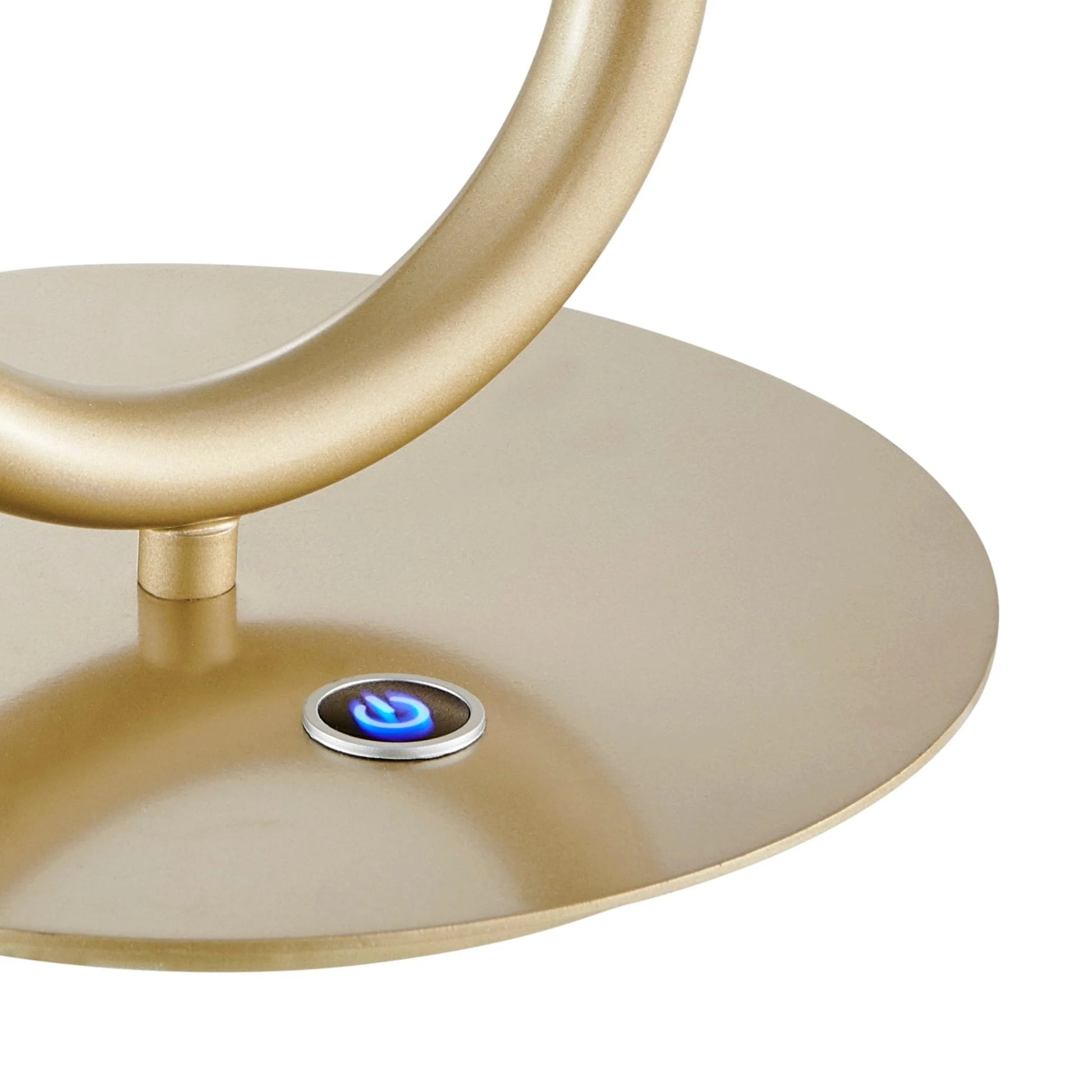 Single Clip LED Table Lamp in Sandy Gold - Smart Light 5