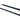 A long, slim black metal frame accessory, likely a light bar or mounting bracket, shown on a clean white background.