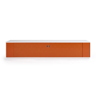 AX Skyline White Crocodile TV Stand
