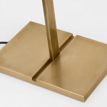 Luxury 42-inch dimmable LED standing lamp for hotel lobby, minimal modern design.