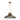 Morgan 22" LED Pendant Light – Smoked Glass & Brass Finish by Visual Comfort