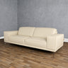 Lamod Italia Soho Italian Off White Leather Sofa