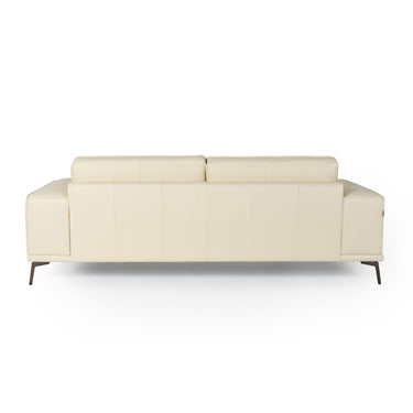 Lamod Italia Soho Italian Ivory Leather Sofa
