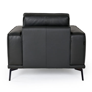 Lamod Italia Soho Italian Grey Leather Armchair