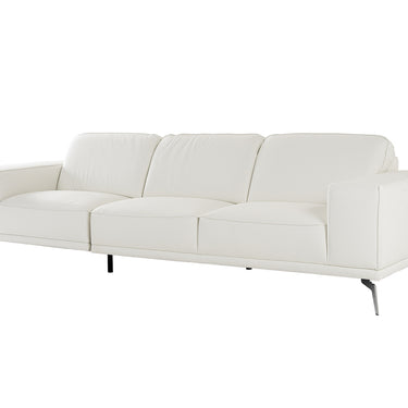 Lamod Italia Soho Italian White Leather Sofa