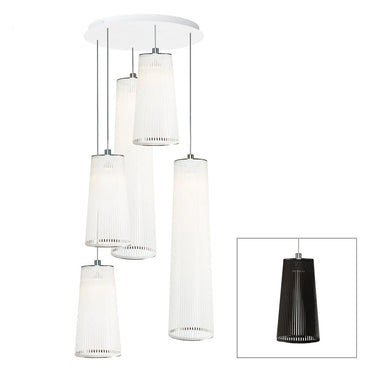 Solis 5-Light Modern LED Pendant Chandelier by Pablo Designs - image 5