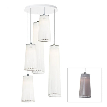 Solis 5-Light Modern LED Pendant Chandelier by Pablo Designs - image 6