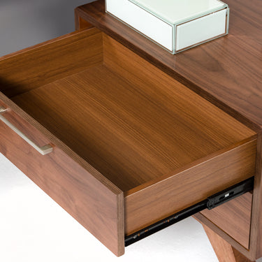 Nova Domus Soria Grey & Walnut Bedroom Set